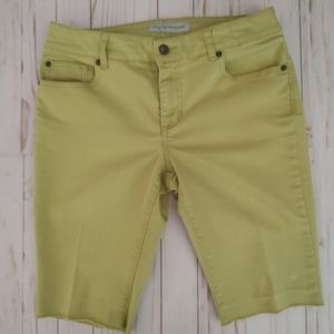 CHICO'S Ladies Jean Bermuda Shorts sz. 5